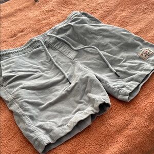 Brooklyn Cloth Gray Athletic Shorts Lightweight Drawstring